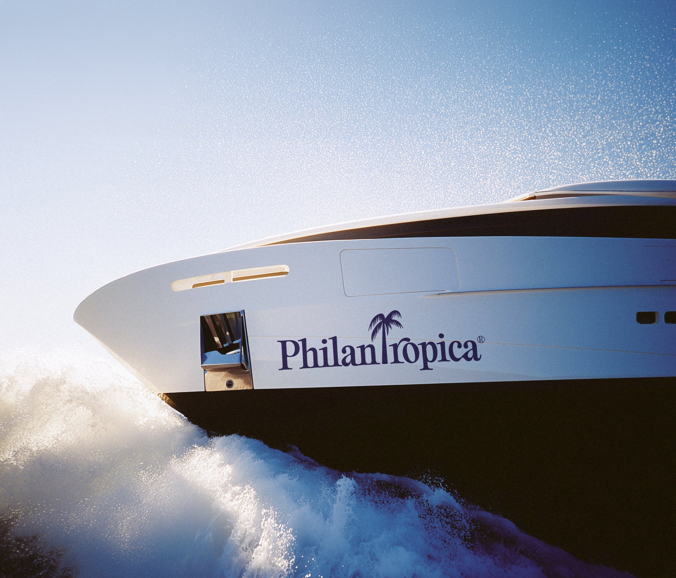 Supersized Yacht Bumper Sticker
